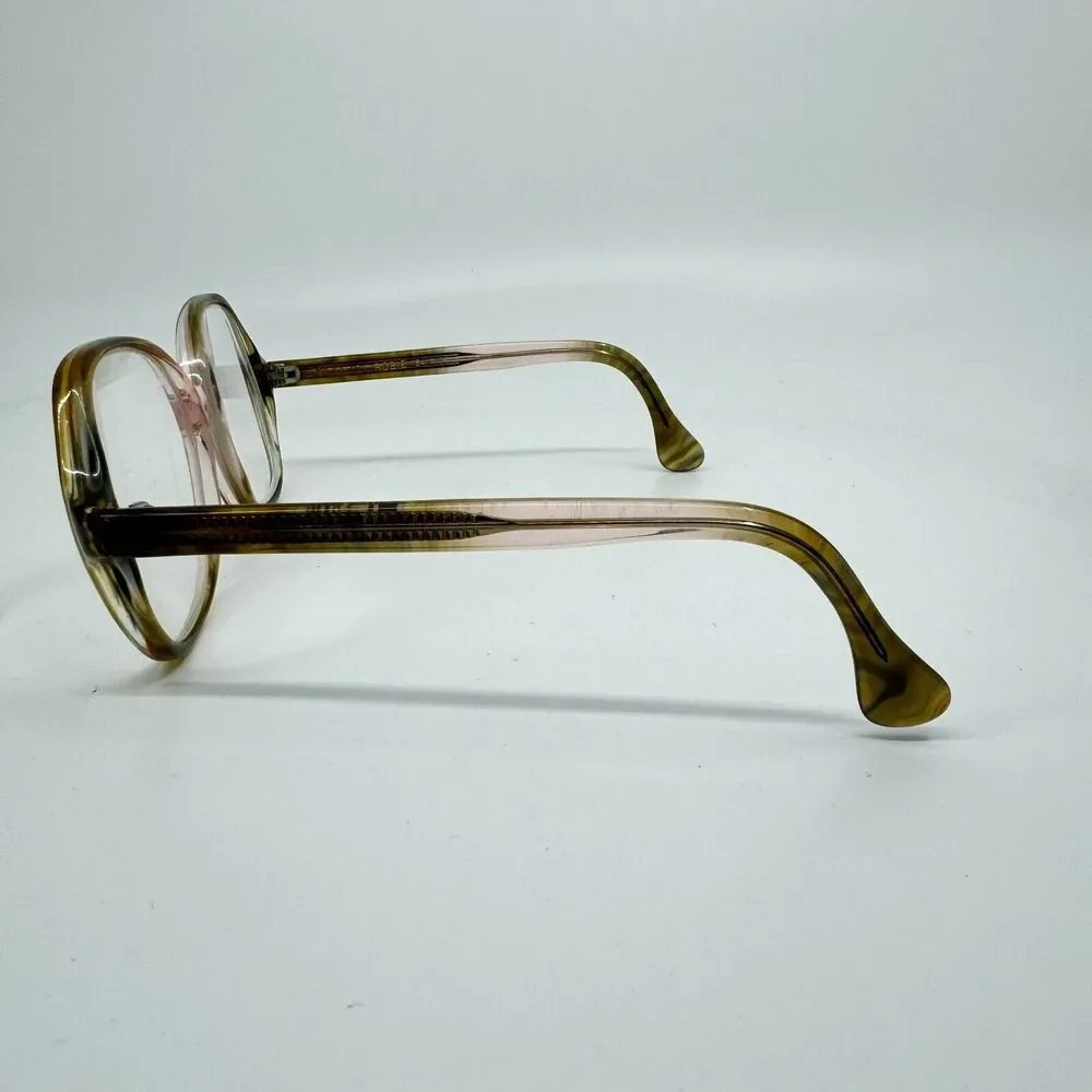 Skaga Vintage Eyeglasses Frames Rosie Clear 54-14 Butterfly Rare‎ H12082